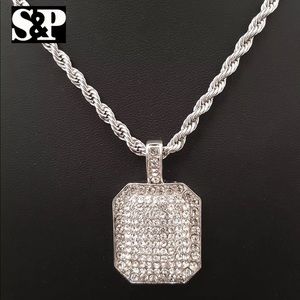 ❌SOLD❌ MEN HIP HOP ICED OUT NECKLACE